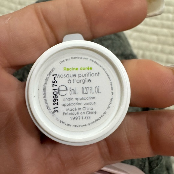 WEI Mask Set Purifying Mud & Exfoliating Masks with Brush, Face Detox & Brighten - Picture 4 of 4